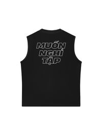 Áo Ba Lỗ Relaxed Fit Muốn Nghỉ Tập Tạ