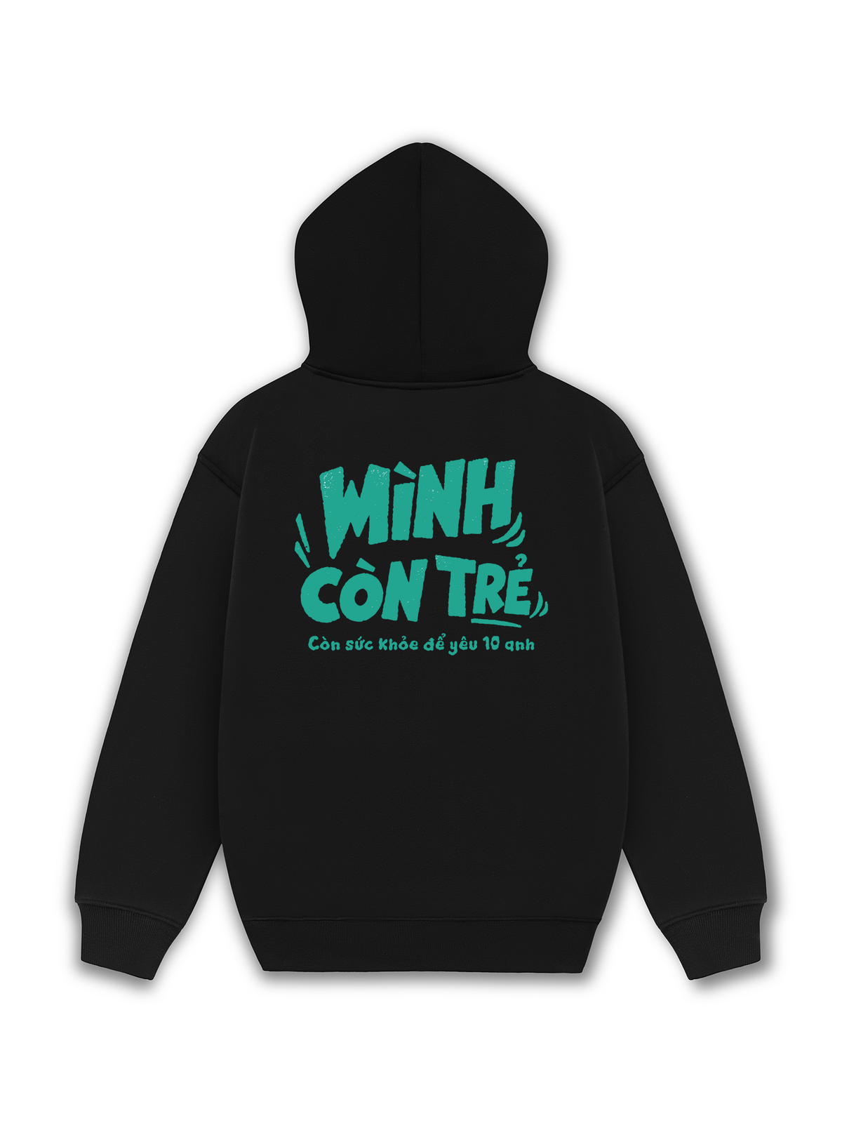 Áo Hoodie Nỉ Hai Da Mình Còn Trẻ