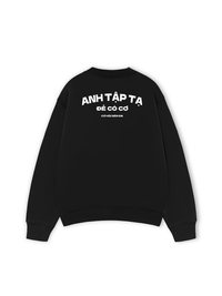 Áo Sweater Nỉ Hai Da Anh Tập Tạ