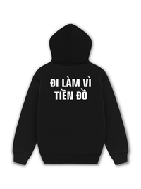 Áo Hoodie Nỉ Hai Da Đi Làm Vì Tiền Đồ