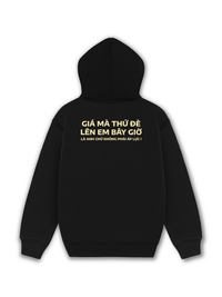Áo Hoodie Nỉ Hai Da Đè Lên Em