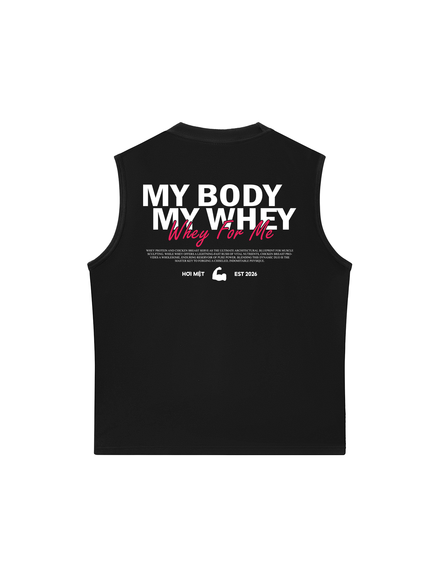 Áo Ba Lỗ Relaxed Fit Whey For Me