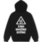 Áo Hoodie Nỉ Hai Da Xinh Nhường Đường