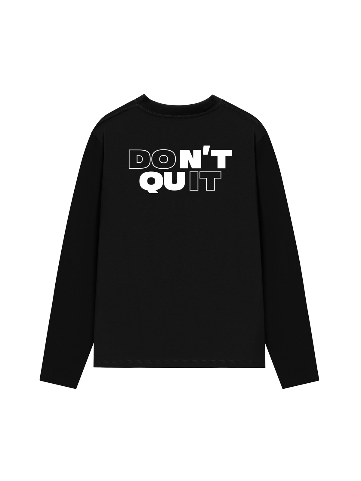 Áo Dài Tay Don't Quit