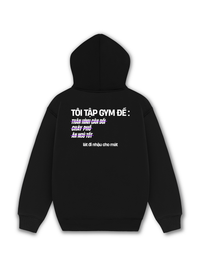 Áo Hoodie Nỉ Hai Da Lý Do Đi Tập 2