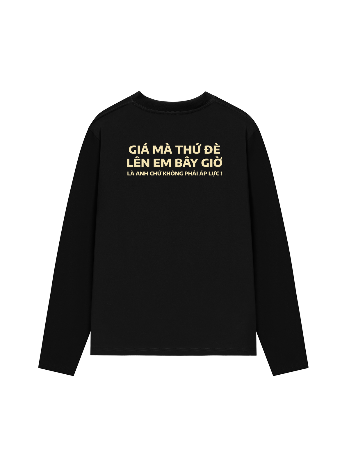 Áo Dài Tay Đè Lên Em