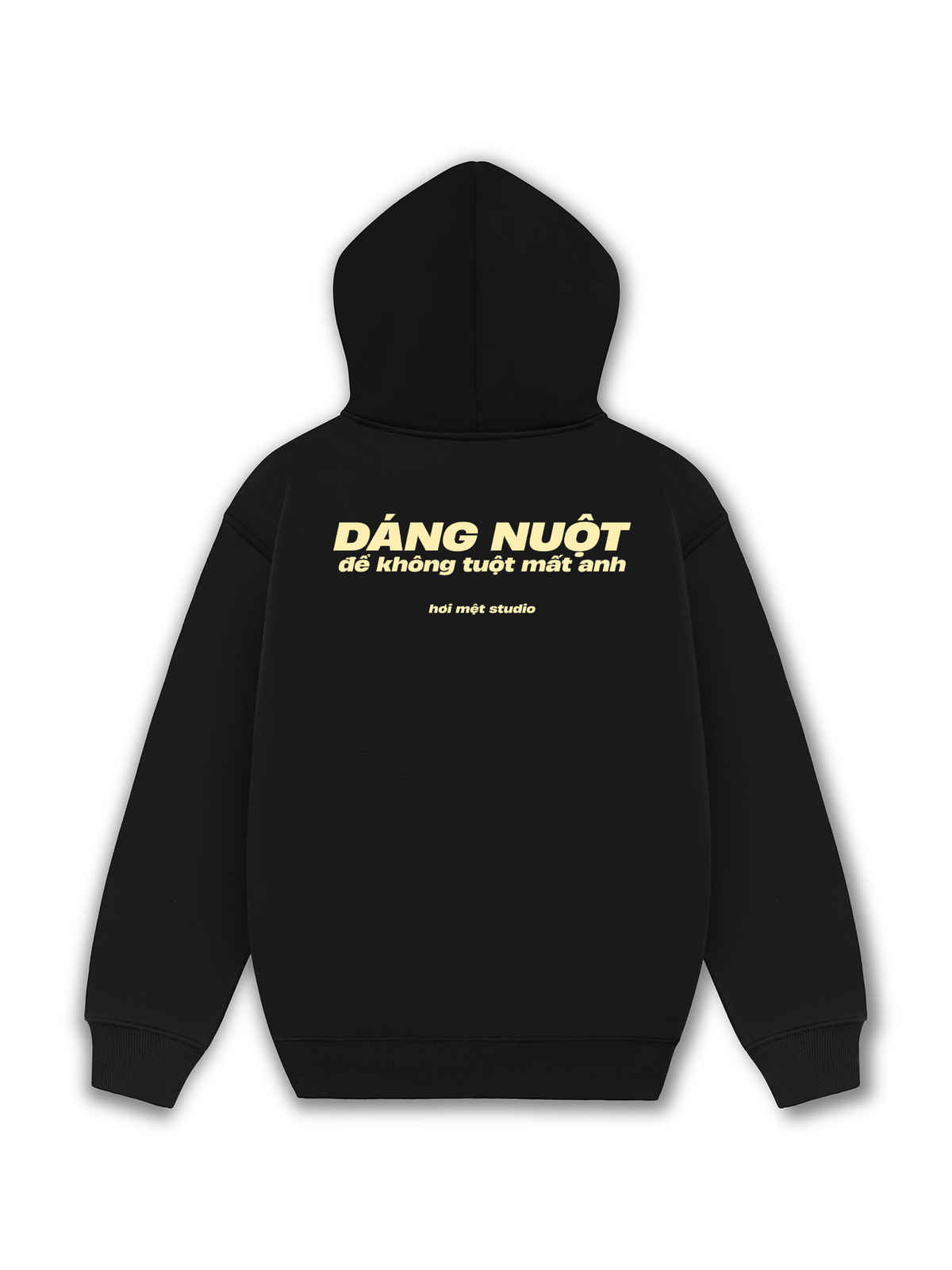Áo Hoodie Nỉ Hai Da Dáng Nuột Không Tuột Mất Anh