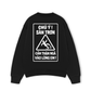 Áo Sweater Nỉ Hai Da Chú Ý Sàn Trơn