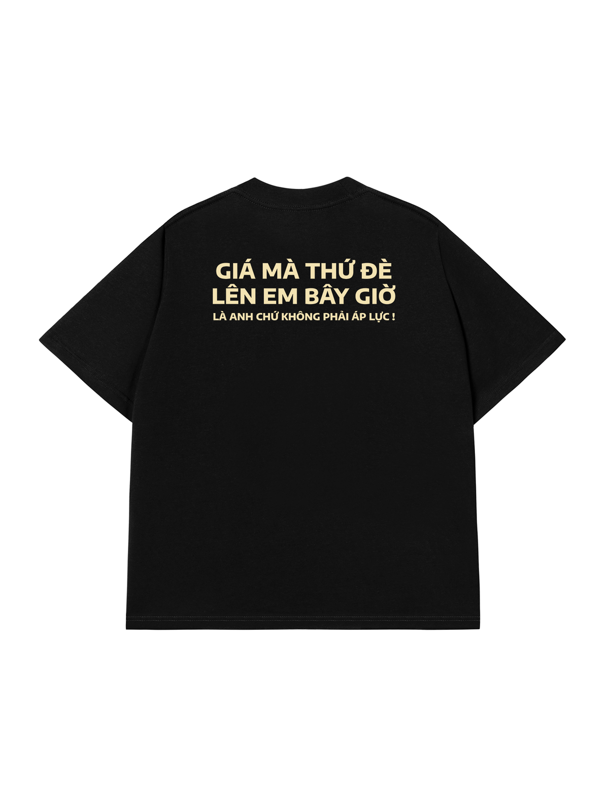 Áo Thun Relaxed Fit Đè Lên Em
