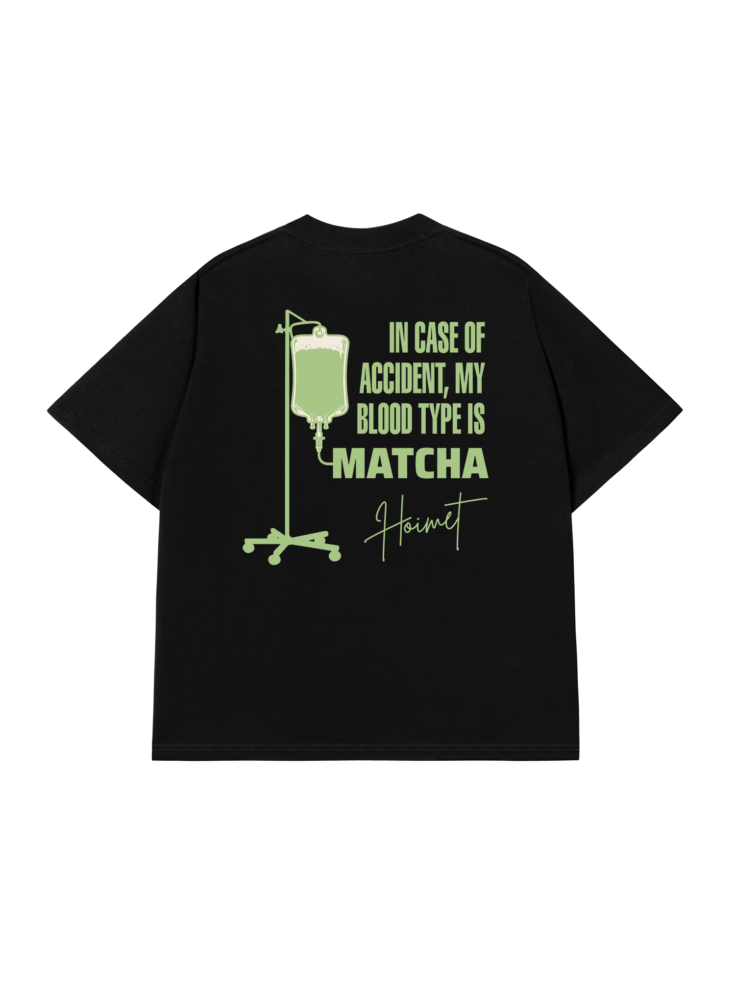 Áo Thun Relaxed Fit Blood Type Is Matcha