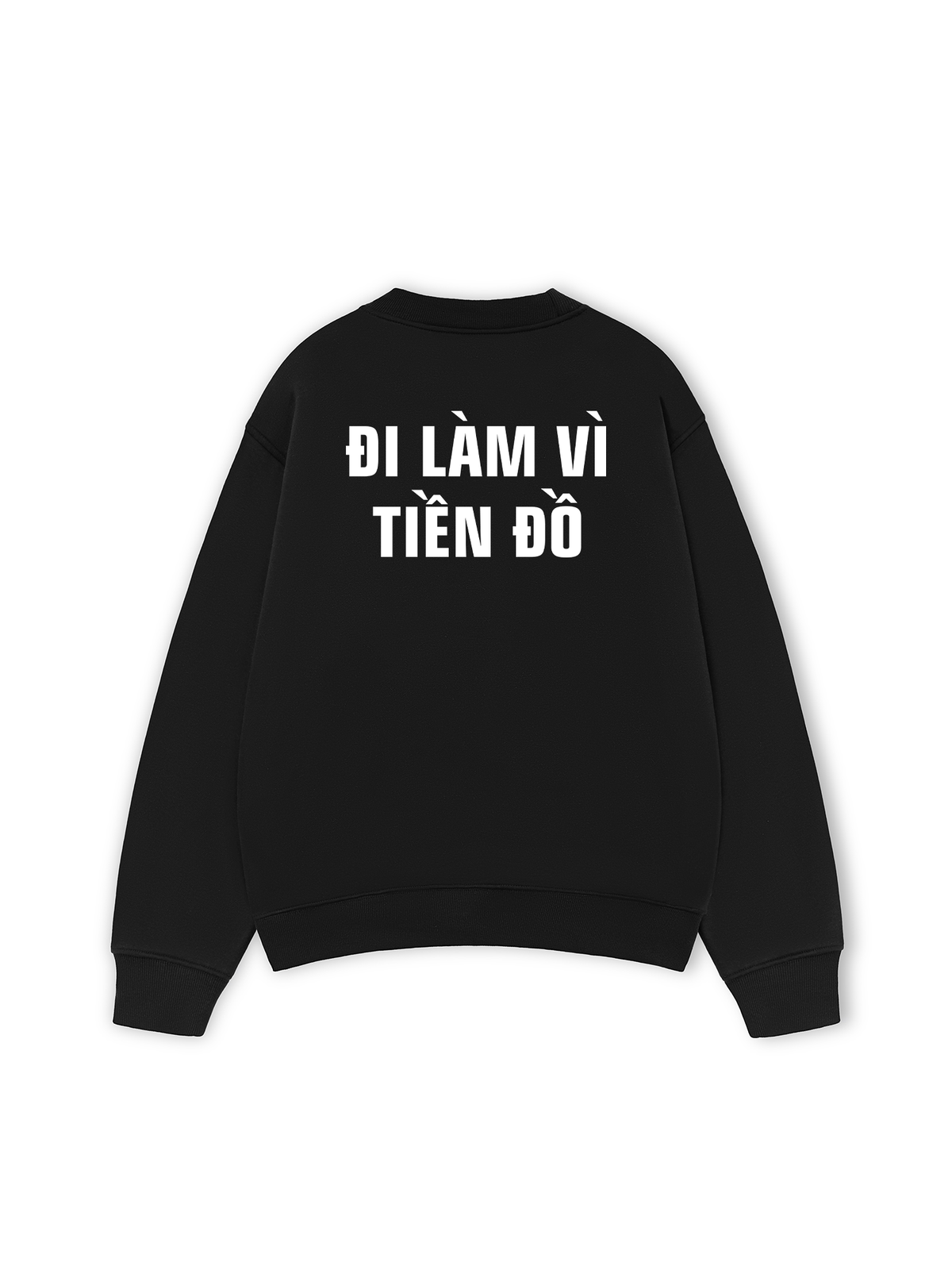 Áo Sweater Nỉ Hai Da Đi Làm Vì Tiền Đồ