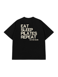 Áo Thun Relaxed Fit Eat Sleep Pilates Repeat