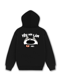 Áo Hoodie Nỉ Hai Da Yêu Nữa Làm Chó