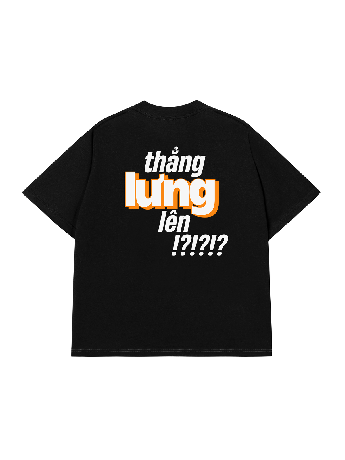 Áo Thun Relaxed Fit Thẳng Lưng Lên