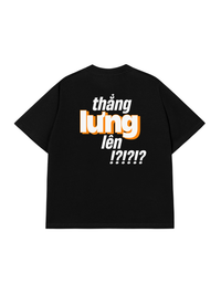 Áo Thun Relaxed Fit Thẳng Lưng Lên