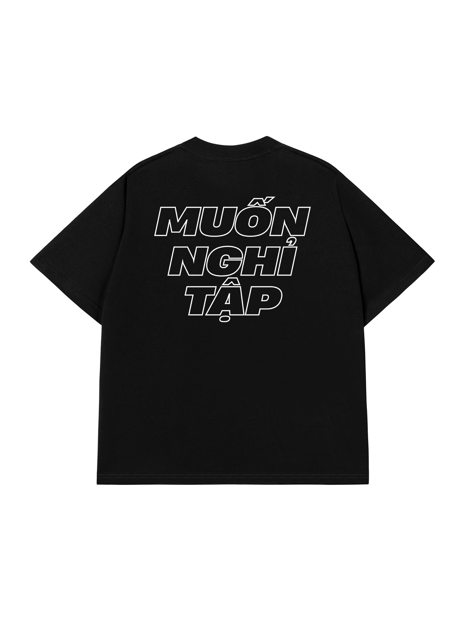 Áo Thun Relaxed Fit Muốn Nghỉ Tập Tạ