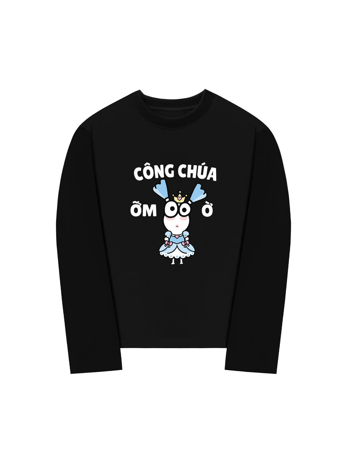 Áo Dài Tay Công Chúa Ỡm Ờ