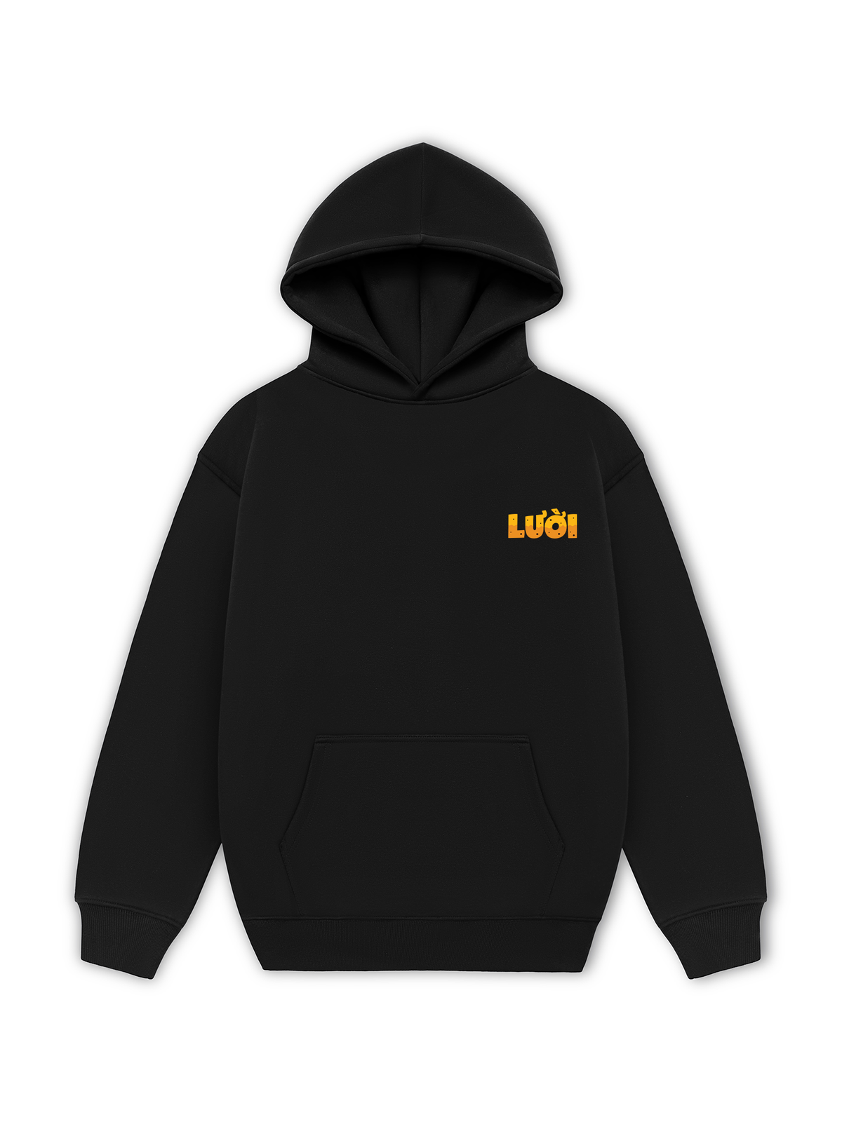 Áo Hoodie Nỉ Hai Da Lười