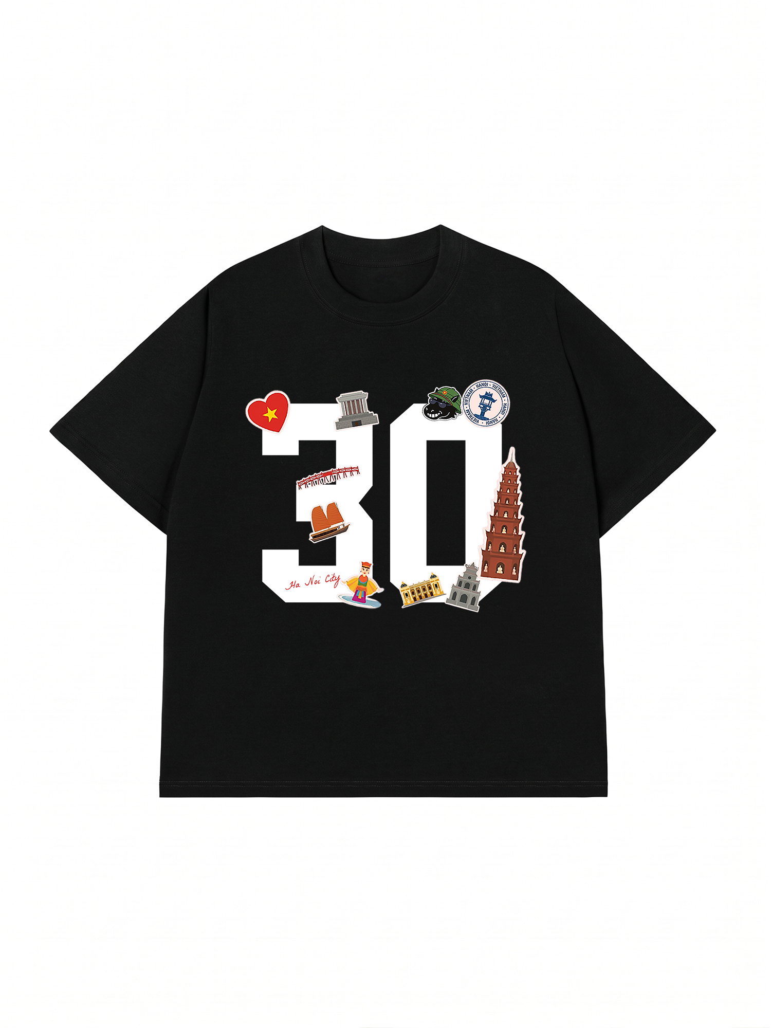 Áo Thun Relaxed Fit Hà Nội 30