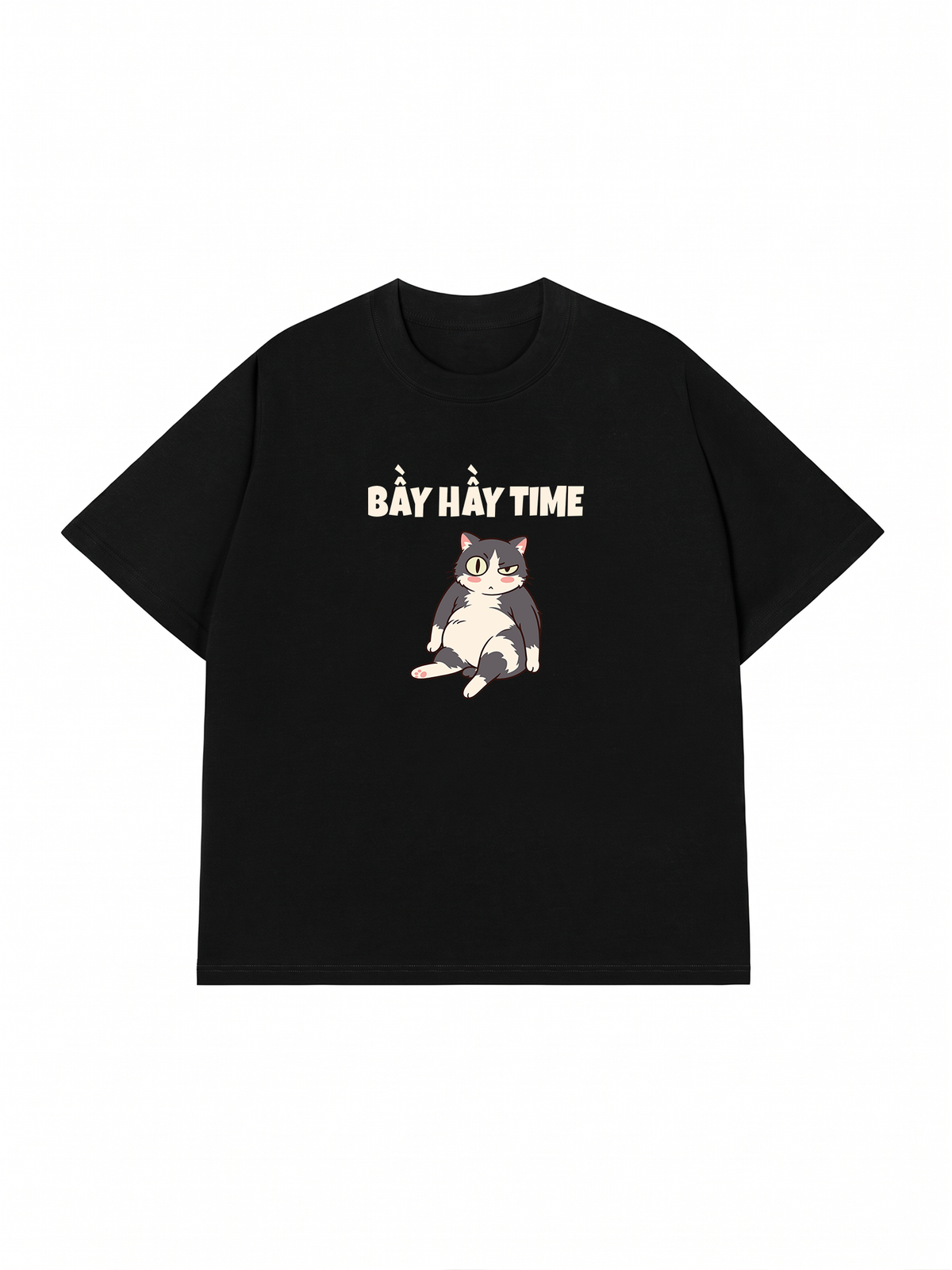 Áo Thun Relaxed Fit Bầy Hầy Time