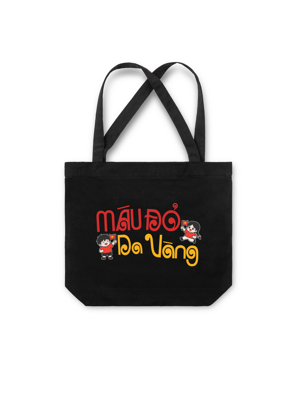 Túi Tote Máu Đỏ Da Vàng