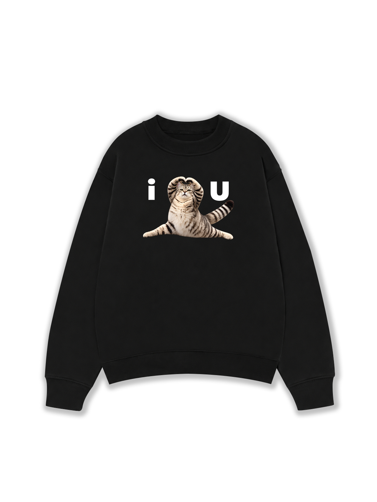 Áo Sweater Nỉ Hai Da I Love You