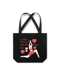 Túi Tote Pilates & Coffee