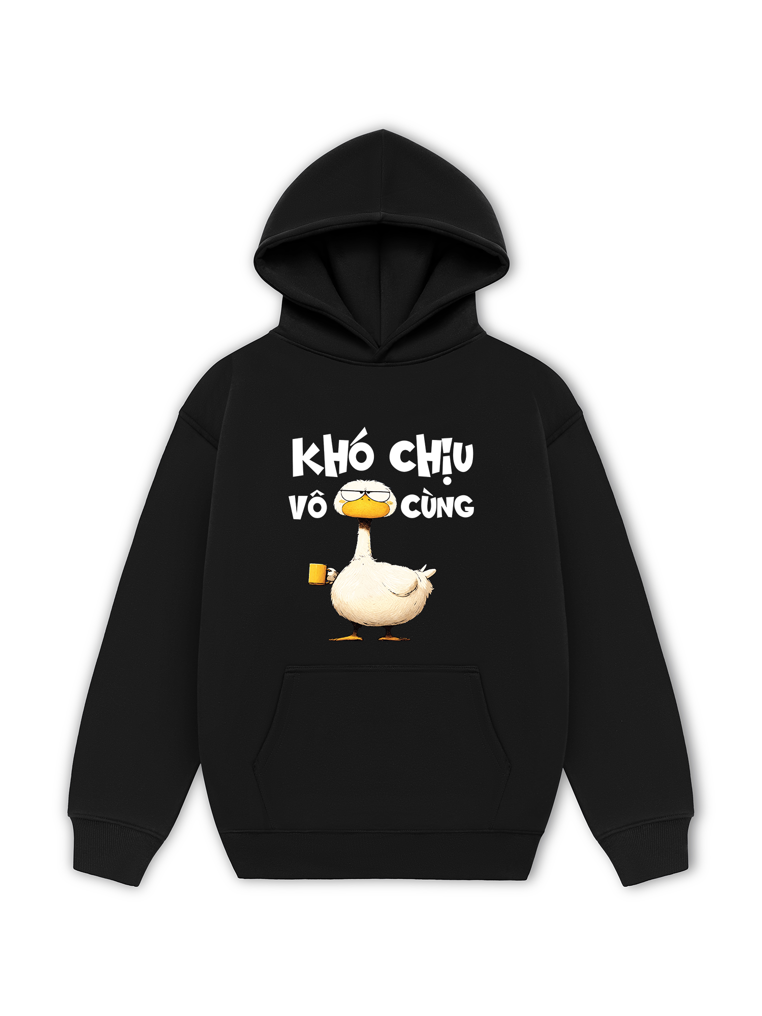 Áo Hoodie Nỉ Hai Da Khó Chịu Vô Cùng