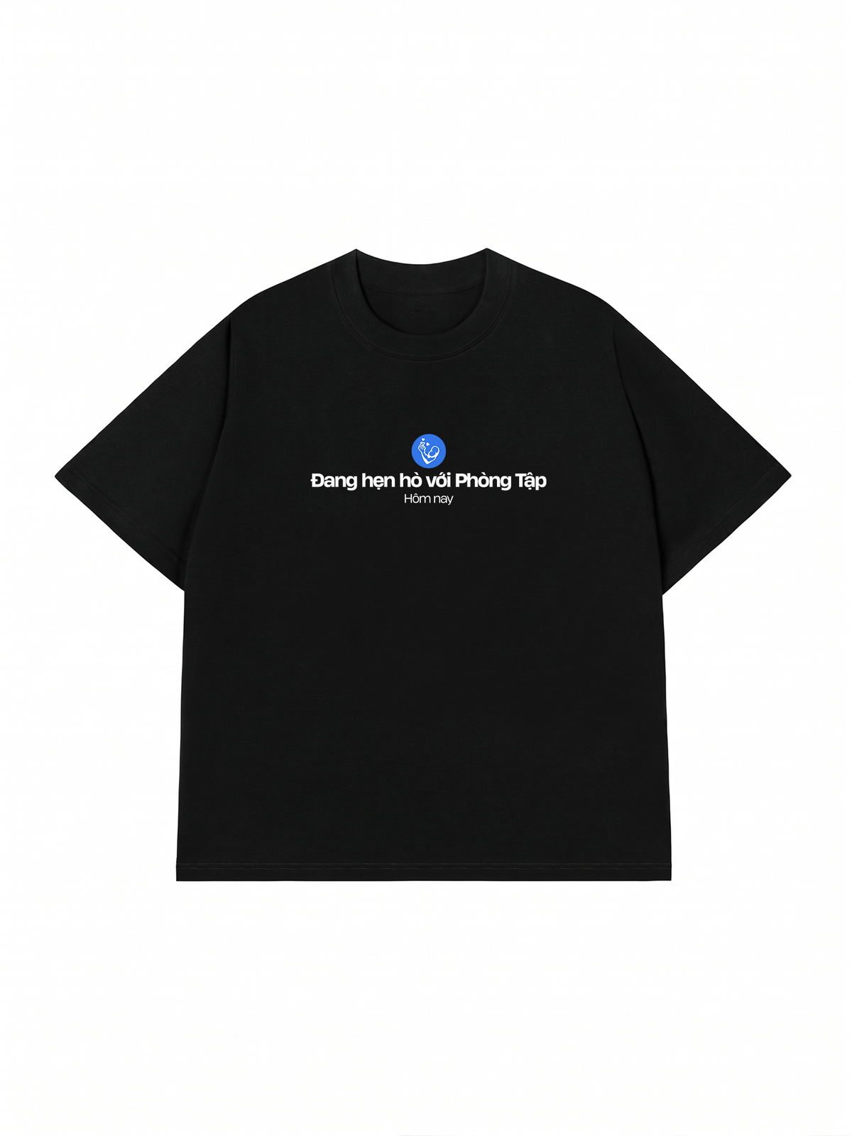 Áo Thun Relaxed Fit Hẹn Hò Phòng Tập
