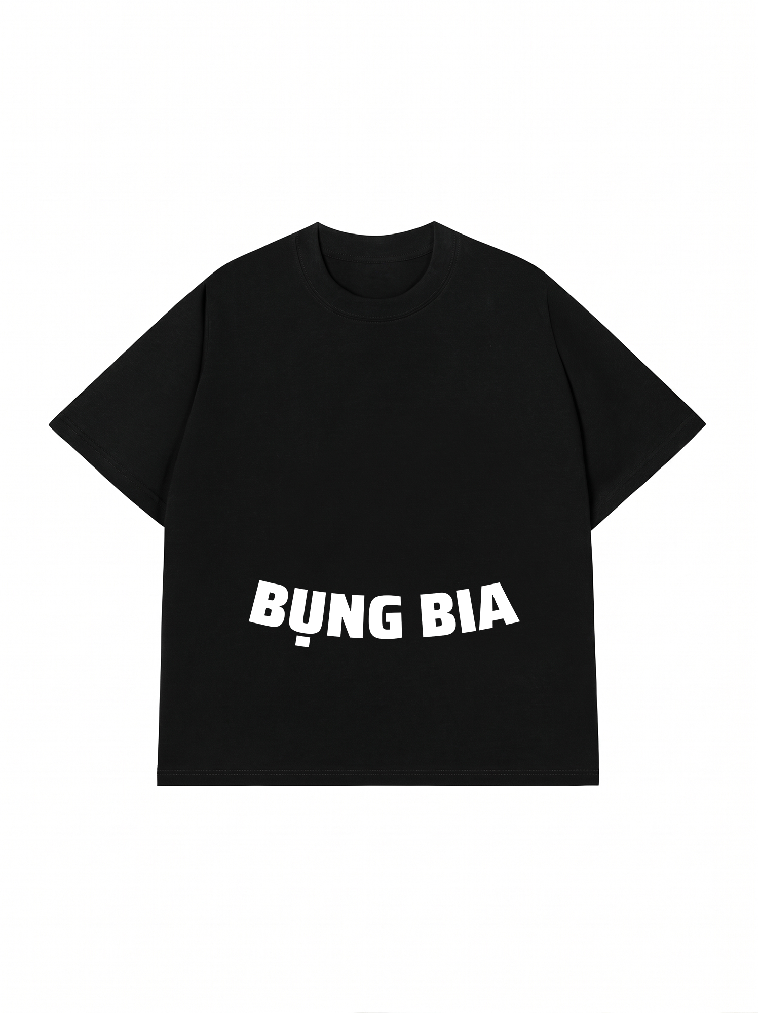 Áo Thun Relaxed Fit Bụng Bia