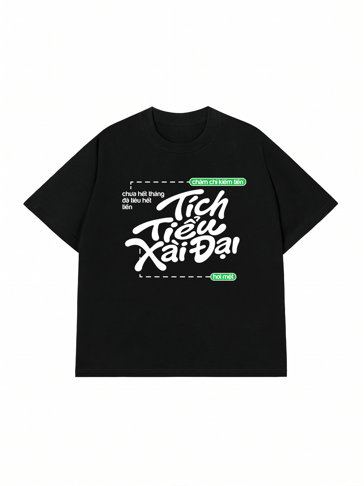 Áo Thun Relaxed Fit Tích Tiểu Xài Đại