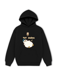 Áo Hoodie Nỉ Hai Da Tụt Đường