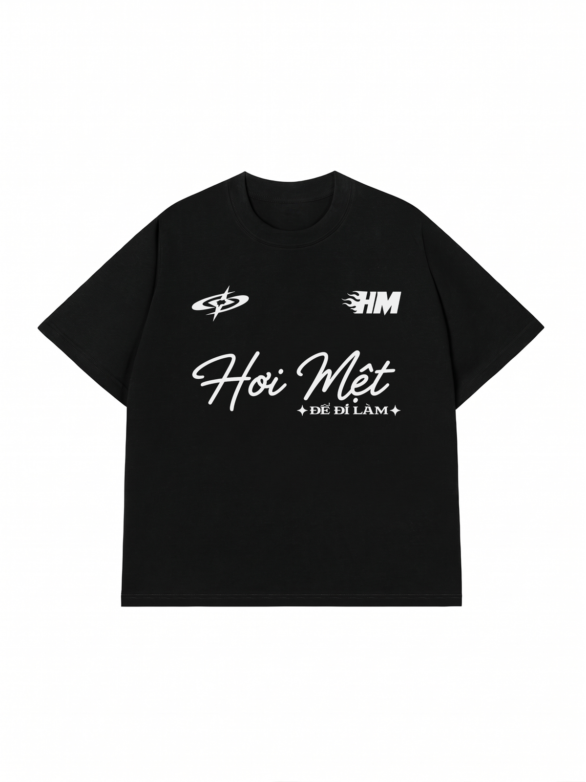 Áo Thun Relaxed Fit Hơi Mệt Để Đi Làm