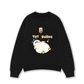 Áo Sweater Nỉ Hai Da Tụt Đường