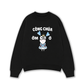 Áo Sweater Nỉ Hai Da Công Chúa Ỡm Ờ