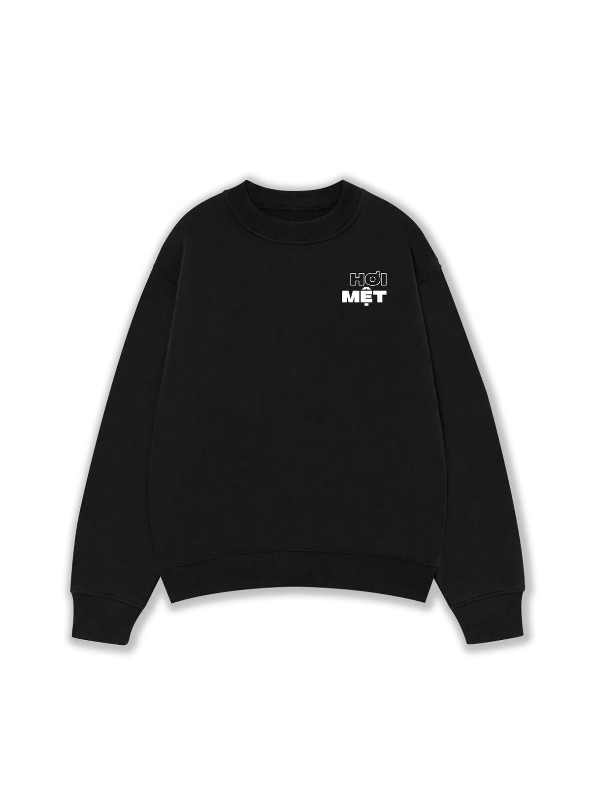 Áo Sweater Nỉ Hai Da Don't Quit