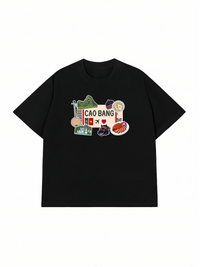 Áo Thun Relaxed Fit Du Lịch Cao Bằng