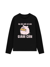 Áo Dài Tay Ăn Rồi Mới Có Sức Giảm Cân