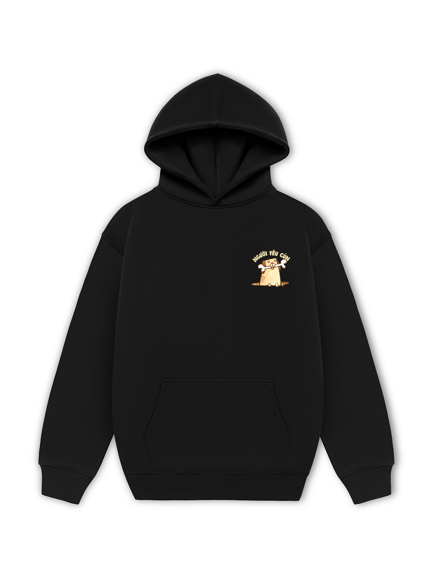 Áo Hoodie Nỉ Hai Da Người Yêu Cún