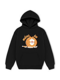 Áo Hoodie Nỉ Hai Da Miếng Ăn Là Miếng Mập
