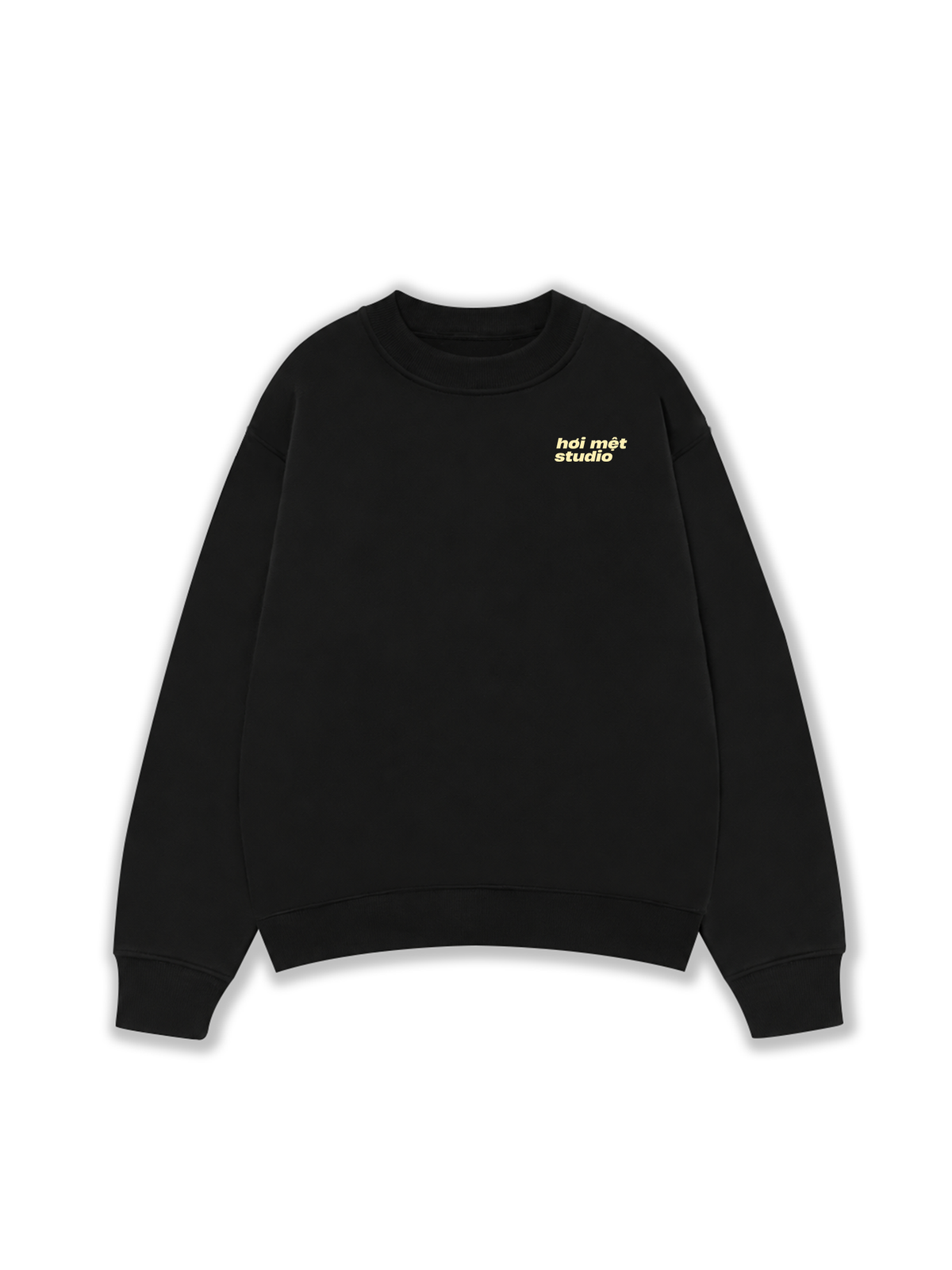 Áo Sweater Nỉ Hai Da Dáng Nuột Không Tuột Mất Em