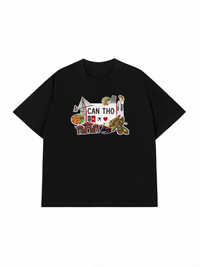 Áo Thun Relaxed Fit Du lịch Cần Thơ