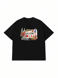 Áo Thun Relaxed Fit Du Lịch Sài Gòn