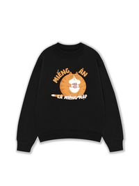 Áo Sweater Nỉ Hai Da Miếng Ăn Là Miếng Mập