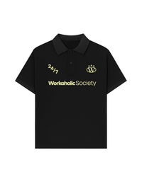 Áo Polo Relaxed Fit Workaholic Society