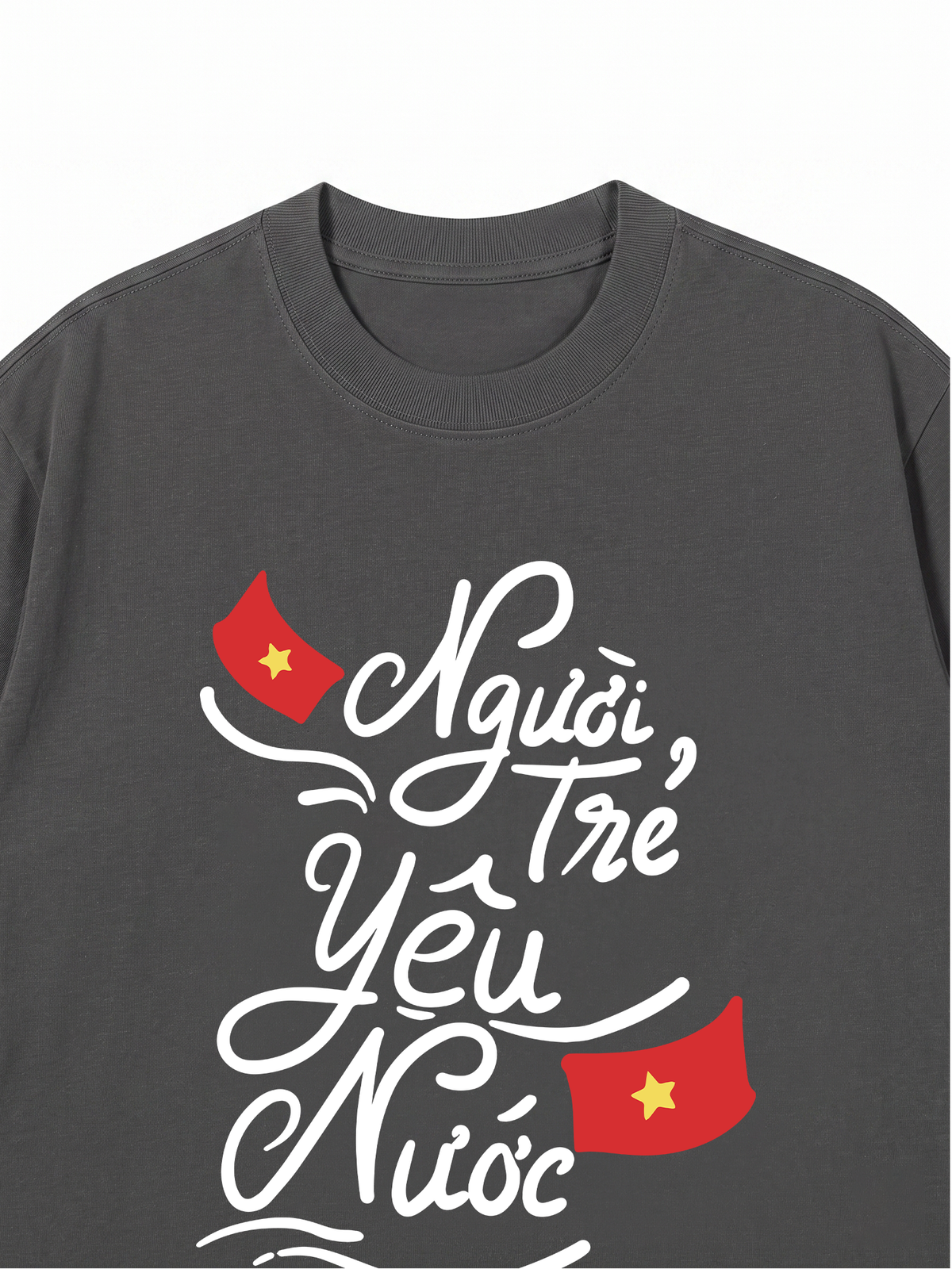 Áo Thun Relaxed Fit Người Trẻ Yêu Nước