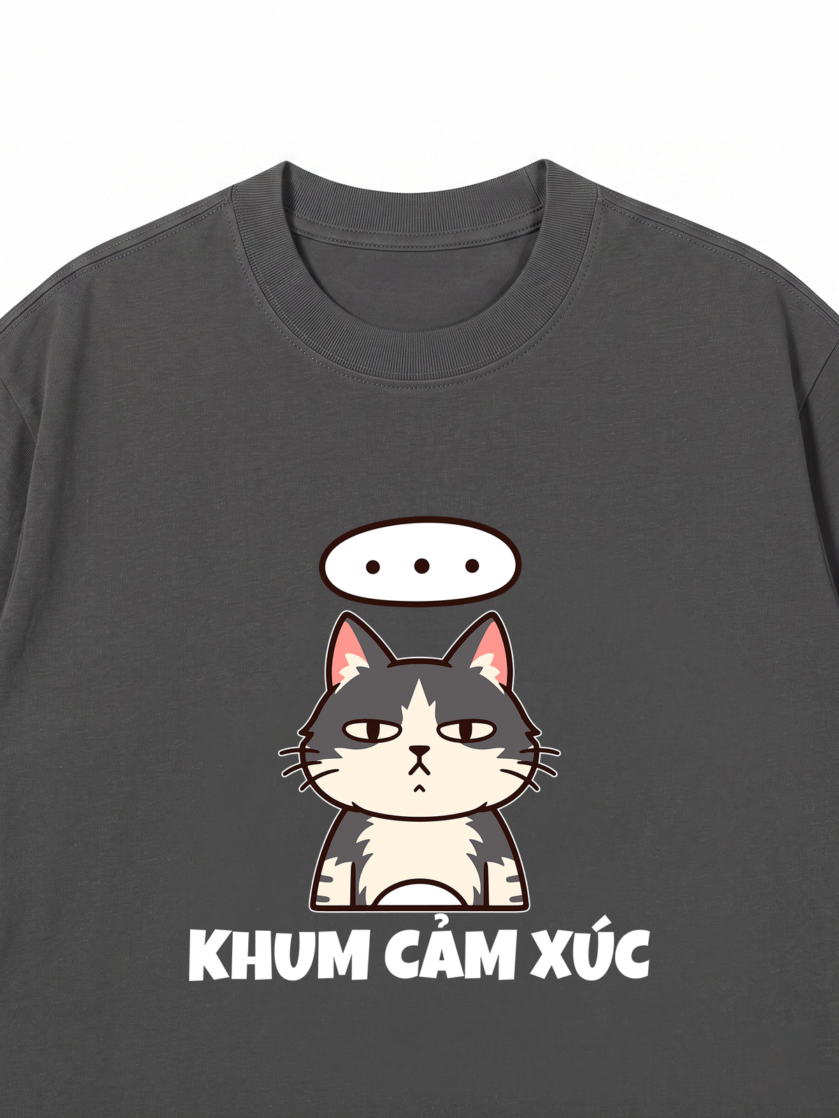 Áo Thun Relaxed Fit Khum Cảm Xúc