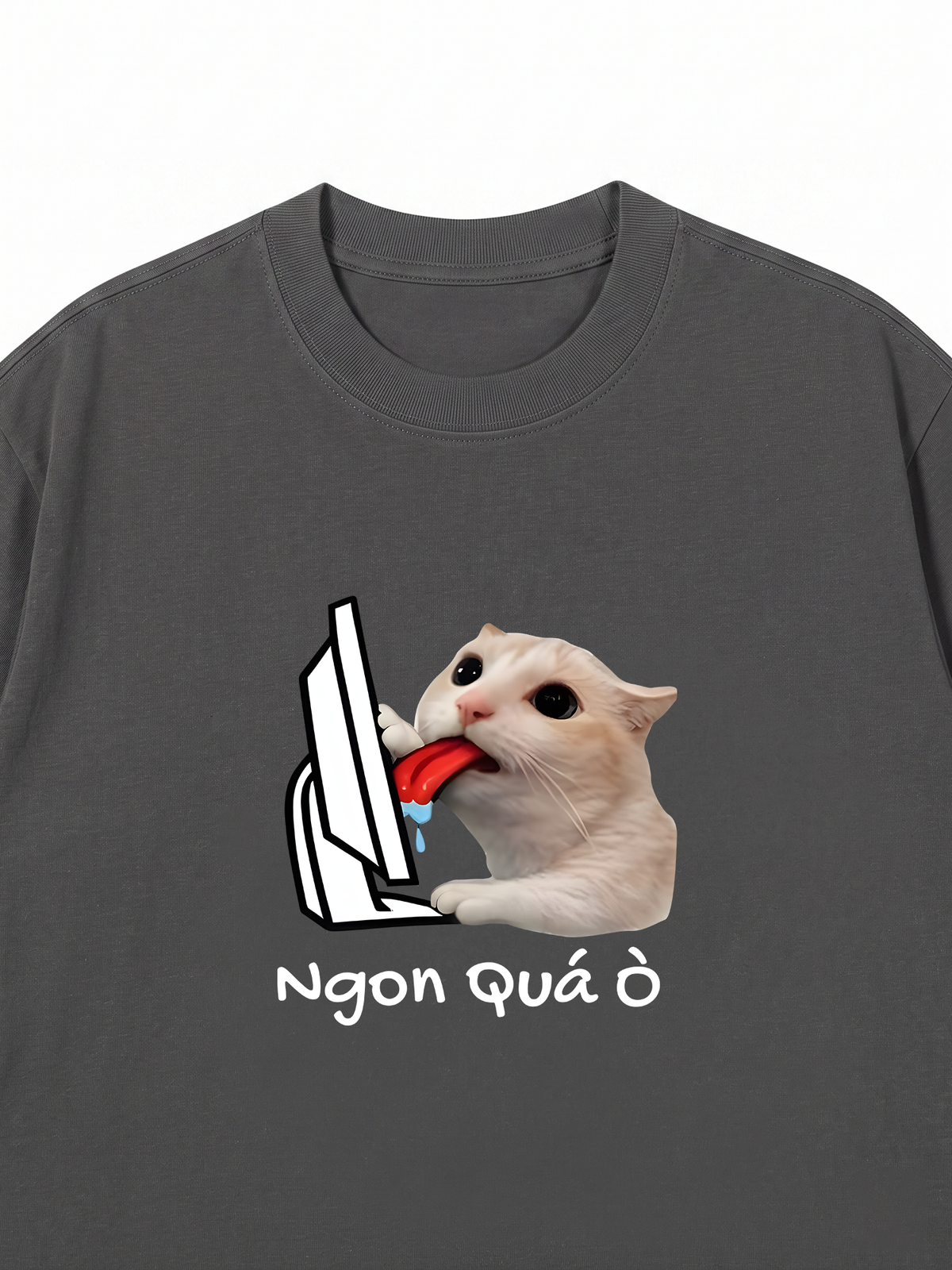Áo Thun Relaxed Fit Ngon Quá À