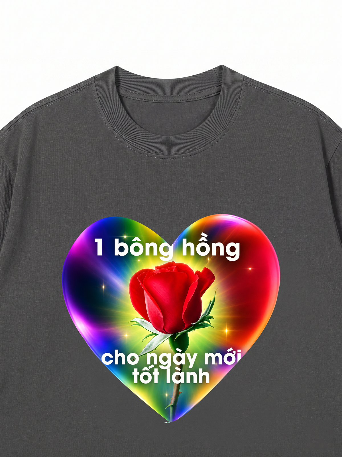 Áo Thun Relaxed Fit Ngày Mới Tốt Lành
