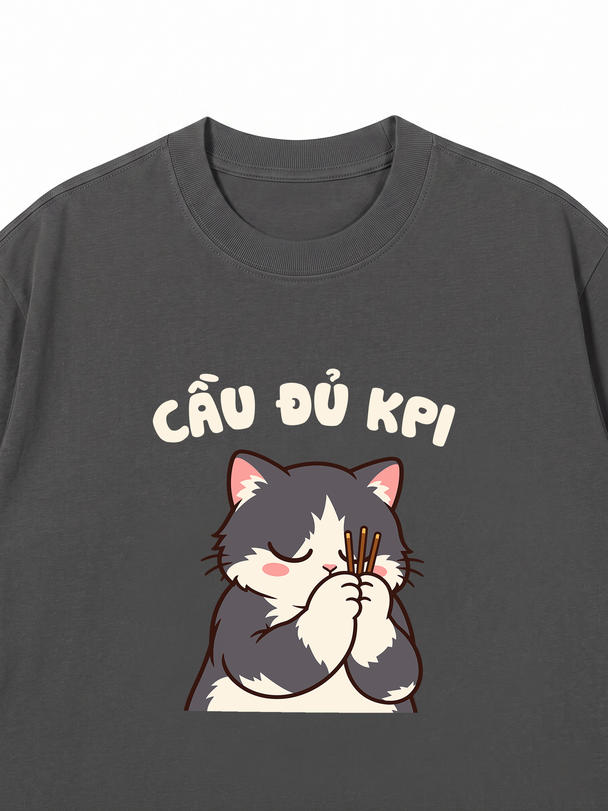 Áo Thun Relaxed Fit Cầu Đủ KPI